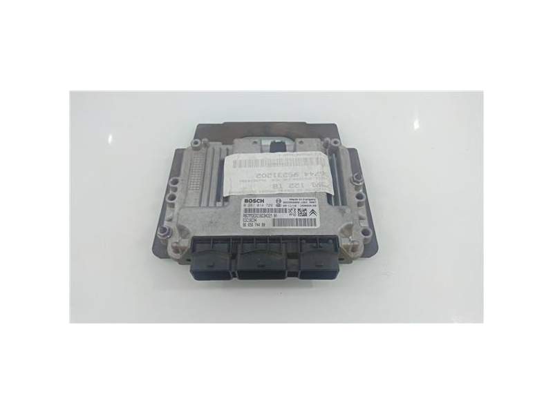 Recambio de centralita motor uce para peugeot 3008 (05.2009) 1.6 sport pack [1,6 ltr. - 80 kw hdi fap cat (9hz / dv6ted4)] refer