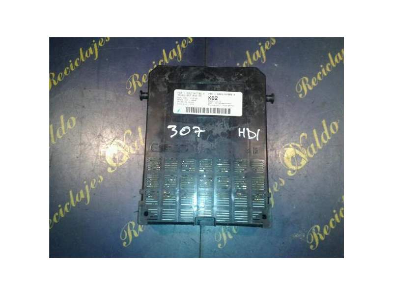 Recambio de centralita (bsi) para peugeot 307 (s1) 2.0 hdi cat (90 cv / 66 kw) referencia OEM IAM 9651197080  