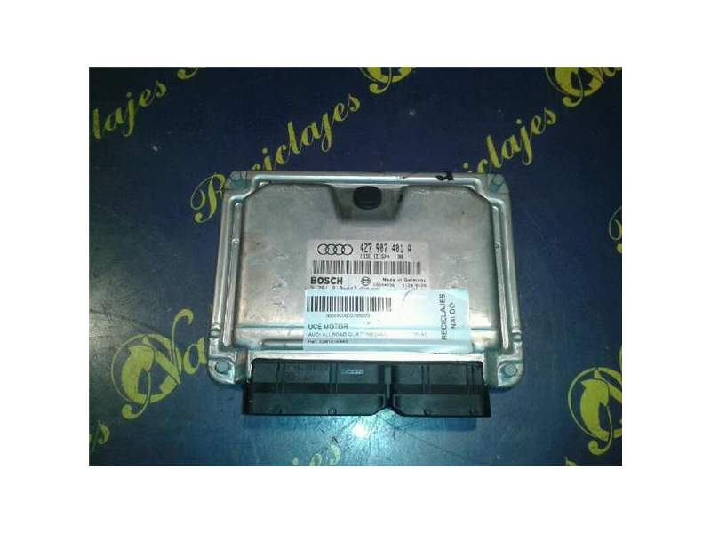 Recambio de centralita motor uce para audi allroad quattro quattro (4b5)(2000) 2.5 tdi (132kw) [2,5 ltr. - 132 kw v6 24v tdi] re