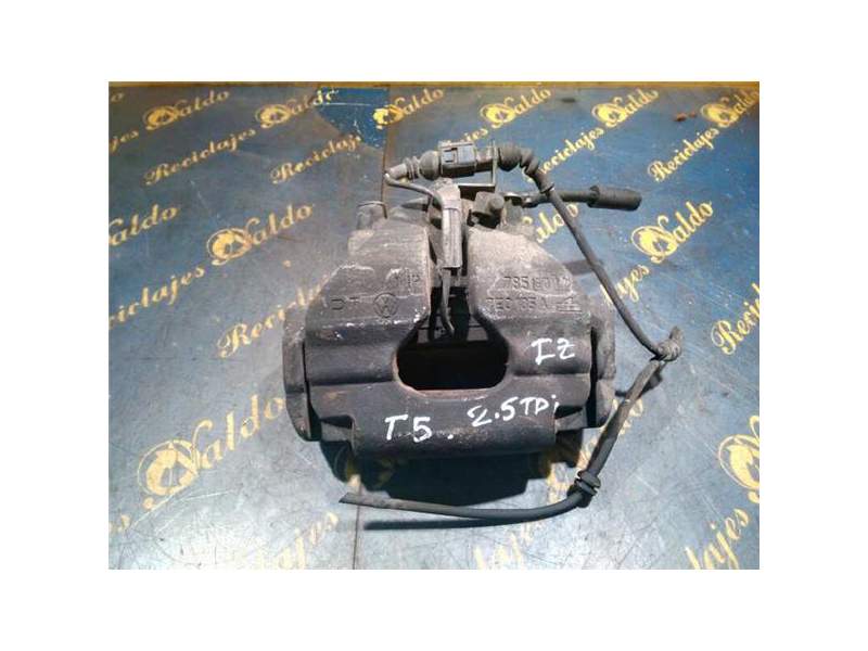 Recambio de pinza freno delantera izquierda para volkswagen t5 bus 2.5 tdi (131 cv / 96 kw) referencia OEM IAM   