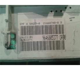 Recambio de pantalla salpicadero para peugeot 206 (1998) referencia OEM IAM 9646005377  