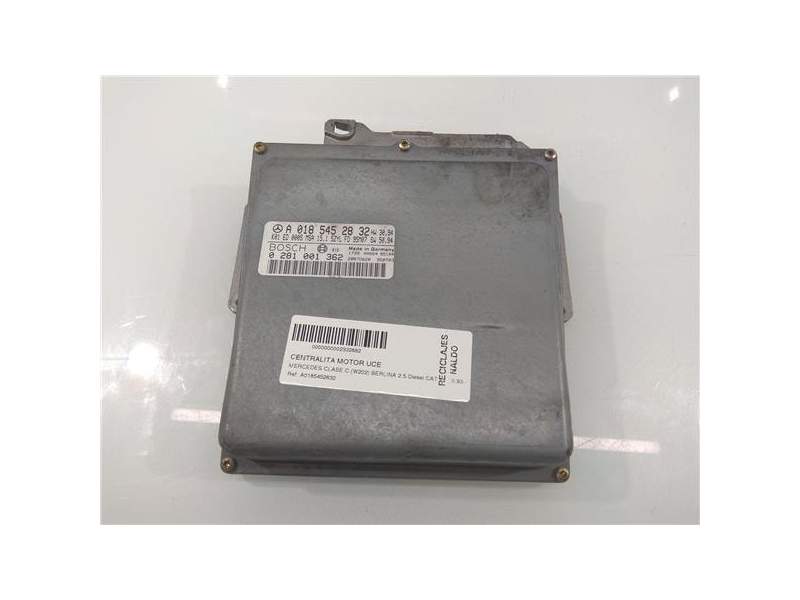 Recambio de centralita motor uce para mercedes-benz clase c (w202) berlina 2.5 diesel cat (113 cv / 83 kw) (113 cv / 83 kw) refe