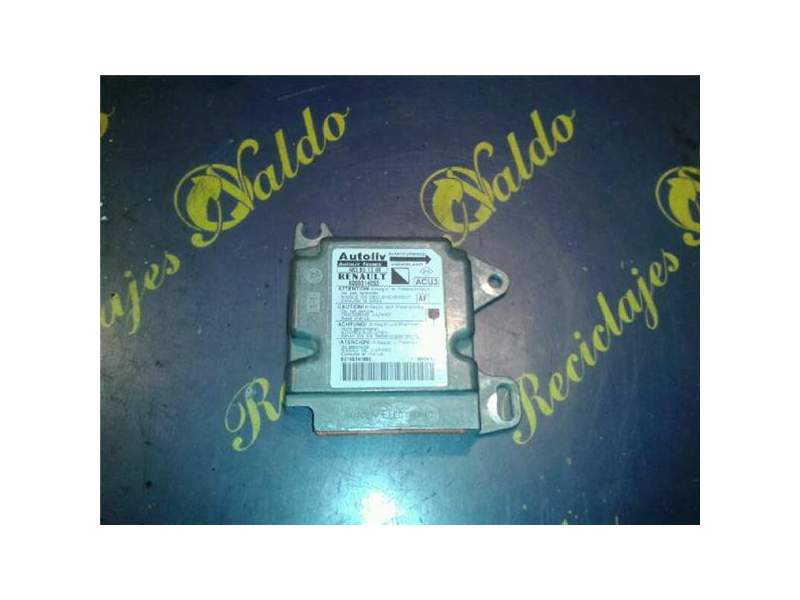 Recambio de centralita airbag para renault kangoo 4x4 1.9 dti diesel (80 cv / 59 kw) referencia OEM IAM   