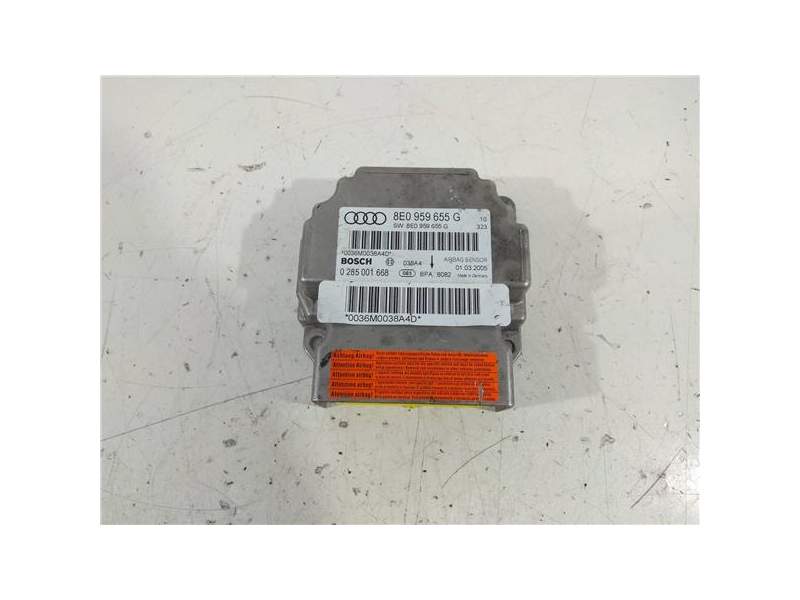 Recambio de centralita airbag para audi a4 berlina (8e)(2004) referencia OEM IAM 8E0959655G 0285001668 