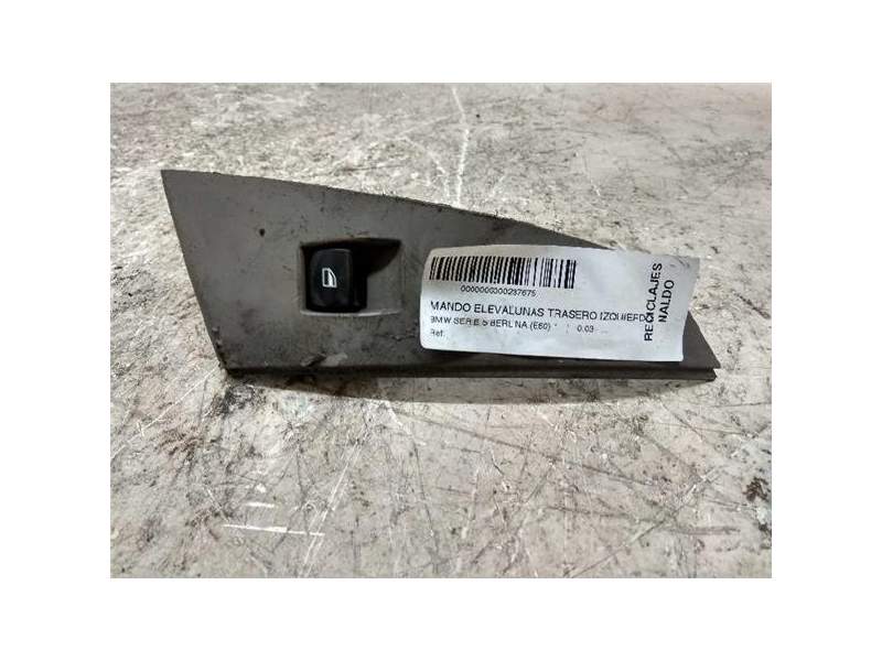Recambio de botonera puerta trasera izquierda para bmw serie 5 berlina (e60)(2003) referencia OEM IAM   