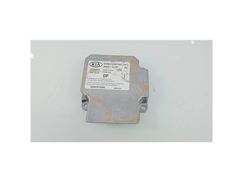 Recambio de centralita airbag para kia sorento (bl)(2002) referencia OEM IAM 959103E100  
