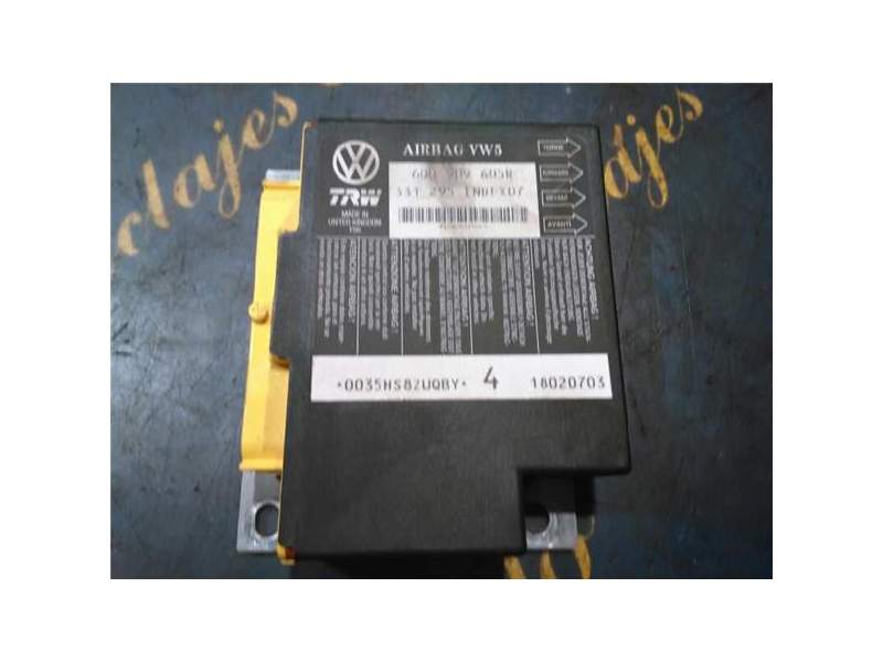 Recambio de centralita airbag para seat ibiza (6l1) 1.4 tdi (80 cv / 59 kw) referencia OEM IAM 6Q0909605R  