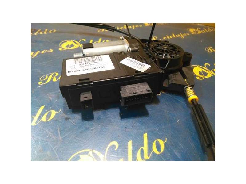 Recambio de motor elevalunas delantero izquierdo para peugeot 307 (s1)(04.200106.2005) referencia OEM IAM 9634457580  