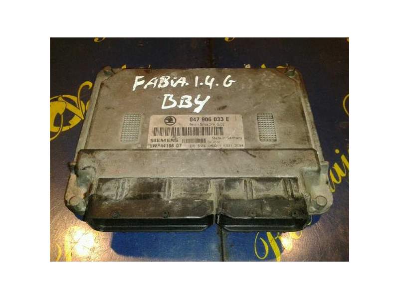 Recambio de centralita motor uce para skoda fabia familiar (6y5) 1.4 (75 cv / 55 kw) referencia OEM IAM 5WP4419807  