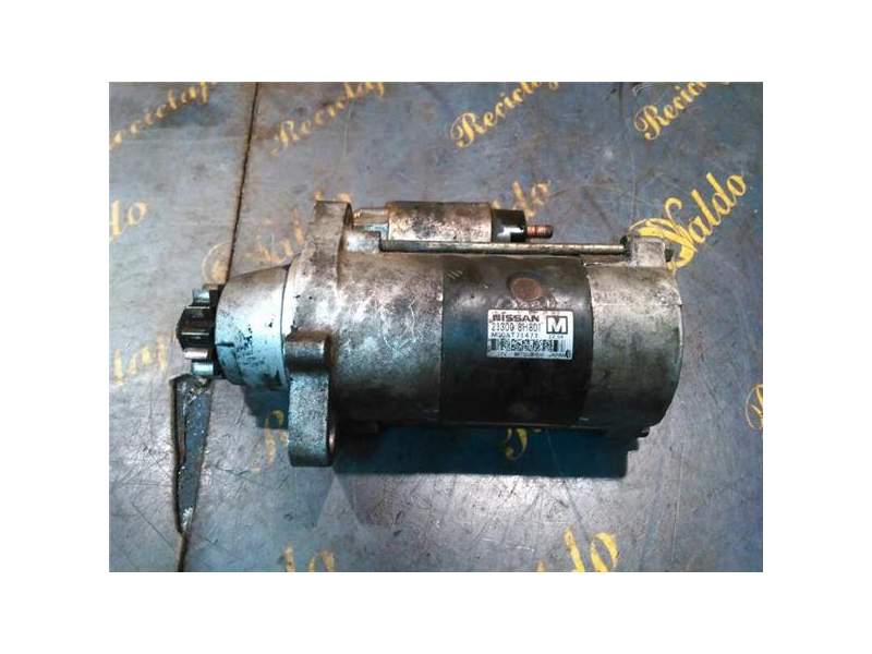 Recambio de motor arranque para nissan primera berlina (p12) 2.2 16v turbodiesel cat (139 cv / 102 kw) (139 cv / 102 kw) referen