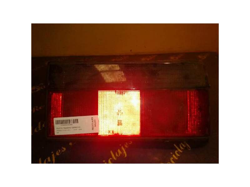 Recambio de piloto trasero derecho para renault 9 gtl gtl (58 cv / 43 kw) referencia OEM IAM   